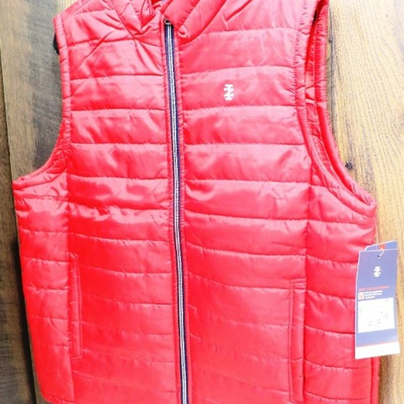Izod Mens Quilted Puffer Vest Winter 